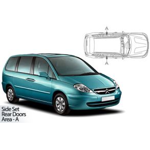 Solgardiner UV - Car Shades - CITROEN C8 5-Drs 2002-2014 (Kun til sideruder)