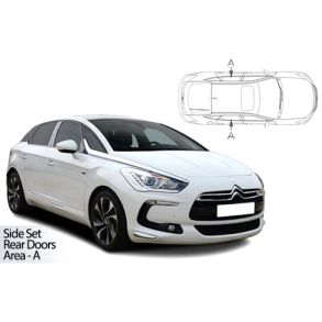 Solgardiner UV - Car Shades - CITROEN DS5 5-Drs 2011-2018 (Kun til sideruder)