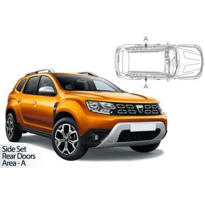 Solgardiner UV - Car Shades - DACIA DUSTER 5-Drs 2018-> (Kun til sideruder)