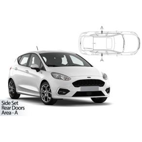 Solgardiner UV - Car Shades - FORD FIESTA 5-Drs 2017-> (Kun til sideruder)