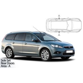 Solgardiner UV - Car Shades - FORD FOCUS ESTATE 2004-2011 (Kun til sideruder)