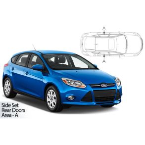 Solgardiner UV - Car Shades - FORD FOCUS 5-Drs 2011-2018 (Kun til sideruder)