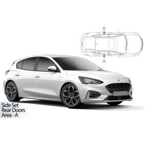 Solgardiner UV - Car Shades - FORD FOCUS 5-Drs 2018-> (Kun til sideruder)