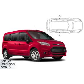 Solgardiner UV - Car Shades - FORD TOURNEO CONNECT 2013-> (Kun til sideruder)