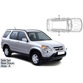 Solgardiner UV - Car Shades - HONDA CRV 5-Drs 2001-2006 (Kun til sideruder)