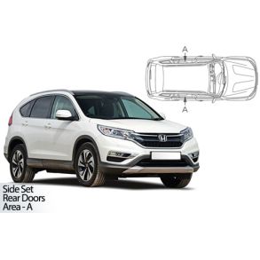 Solgardiner UV - Car Shades - HONDA CR-V 5-Drs 2013-2016 (Kun til sideruder)