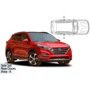 Solgardiner UV - Car Shades - HYUNDAI TUCSON 2015-2018 (Kun til sideruder)