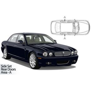 Solgardiner UV - Car Shades - JAGUAR XJ 4DR 2003-2009 (Kun til sideruder)