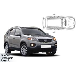 Solgardiner UV - Car Shades - KIA SORENTO 5-Drs 2011-2015 (Kun til sideruder)