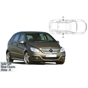 Solgardiner UV - Car Shades - MERCEDES B CLASS 5DR 2005-2011 (Kun til sideruder)