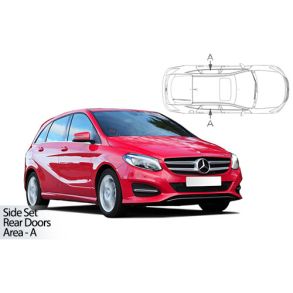 Solgardiner UV - Car Shades - MERCEDES B-CLASS 5DR 2012-> (Kun til sideruder)