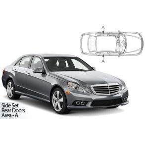 Solgardiner UV - Car Shades - MERCEDES E-CLASS 4DR 2009-2016 W212 (Kun til sideruder)