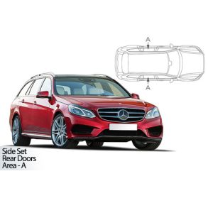 Solgardiner UV - Car Shades - MERCEDES E-CLASS ESTATE 2009-2016 S212 (Kun til sideruder)