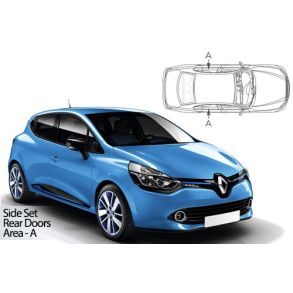 Solgardiner UV - Car Shades - RENAULT CLIO 5-Drs 2013-2019 (Kun til sideruder)