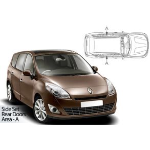 Solgardiner UV - Car Shades - RENAULT GRAND SCENIC 5-Drs 2009-2016 (Kun til sideruder)