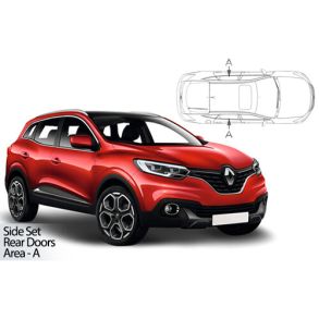 Solgardiner UV - Car Shades - RENAULT KADJAR 5-Drs 2015-> (Kun til sideruder)