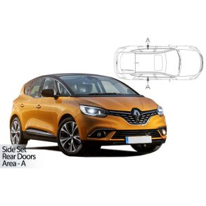 Solgardiner UV - Car Shades - RENAULT SCENIC 5-Drs 2017-> (Kun til sideruder)