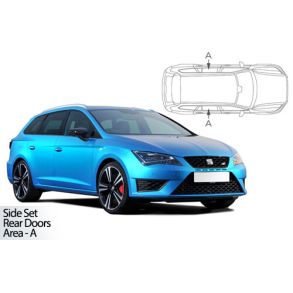 Solgardiner UV - Car Shades - SEAT LEON Stationcar 2012-2020 (Kun til sideruder)