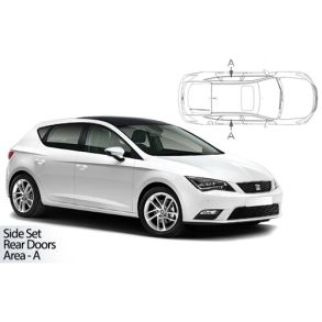 Solgardiner UV - Car Shades - SEAT LEON 5-Drs 2012-2020 (Kun til sideruder)
