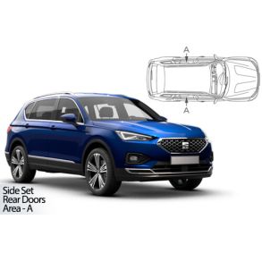 Solgardiner UV - Car Shades - SEAT TARRACO 5-Drs 2018-> (Kun til sideruder)
