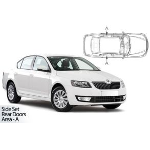 Solgardiner UV - Car Shades - SKODA OCTAVIA 5-Drs 2013-2019 (Kun til sideruder)