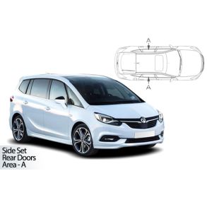 Solgardiner UV - Car Shades - Opel ZAFIRA TOURER 2012-2019 (Kun til sideruder)