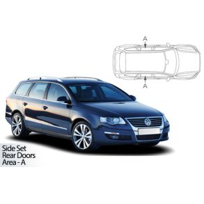 Solgardiner UV - Car Shades - VW Passat Stationcar 2005-2011 (Kun til sideruder)