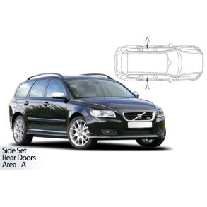 Solgardiner UV - Car Shades - VOLVO V50 ESTATE 2003-2012 (Kun til sideruder)