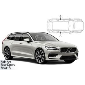 Solgardiner UV - Car Shades - VOLVO V60 ESTATE 2019-> (Kun til sideruder)