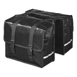 Cykeltaske dobbeltsidet vandtt - Kapacitet 40 liter - Universal 39x32,5x15 cm