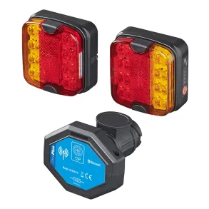 LED Trdls baglygtest 13-polet med magneter - ProPlus - Rkkevidde 0-25 meter