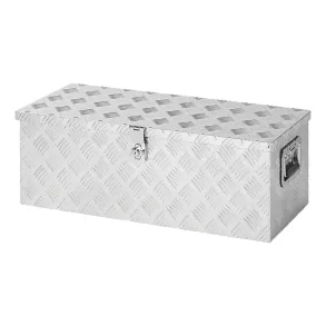 Bagageboks til trailer med ls - Aluminium - Universal 760x320x270 cm