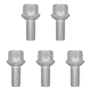 Hjulbolte Kuglehoved - M12x1,5x44 mm - st med 5 stk