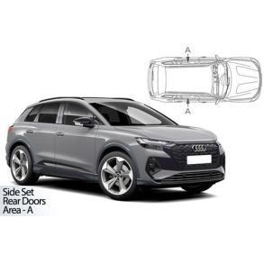 Solgardiner UV - Car Shades - Audi Q4 E-Tron 5-Drs rg. 2022-> (Kun til sideruder)