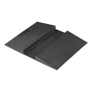 Rampe til caravanvgt - Robust & transportabel - 32x26x2,5 cm 