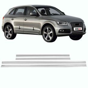 Sidelister - Audi Q5 RG. 2008-2020  - 4 stk. Rustfri stl krom