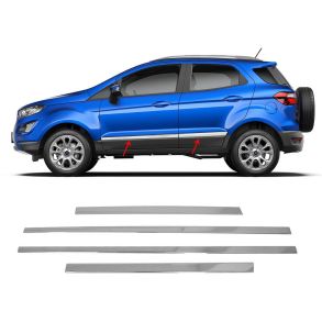 Sidelister - Ford Ecosport II 2017-> - 4 stk. Rustfri stl krom