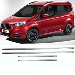 Sidelister - Ford Tourneo Corier 2014-> - 4 stk. PVC Plast