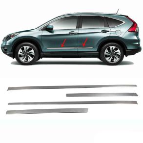 Sidelister - Honda CRV 2012-2017 - 4 stk. Rustfri stl krom