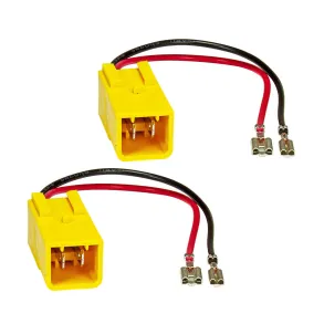 Hjttaleradapterstik - Alfa Romeo / Citroen / Fiat / Lancia & Peugeot - 2 stk.
