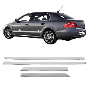 Sidelister - Skoda Superb 2008-2015 - 4 stk. Rustfri stl krom