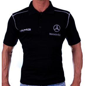 AMG Race Polo - Mercedes AMG Sort - Str. S