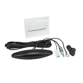 Rudeantenne Med Forstrker AM/FM - Universal DIN/ISO Stik - Kabel Lngde 2,1 Meter