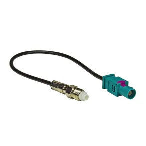 Antenneadapter - Fakra til FME (HAN-stik) - 15 cm.
