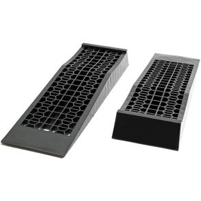 Niveaukiler/opkrselsramper Plast Med Hjulstop - Belastning maks. 3 Ton - 2 stk 