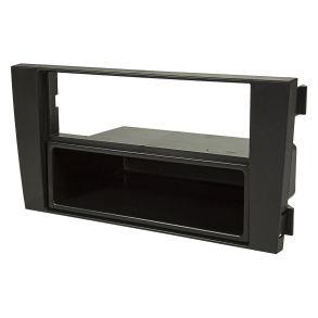 Radioramme 1DIN M/ AFLGGERUM - Audi A6 C5 (Type B4) (Facelift) rg. 2001-2004 - Sort