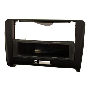 Radioramme 1DIN M/ AFLGGERUM - Audi TT (Type 8J) rg. 2007-2014 - Sort
