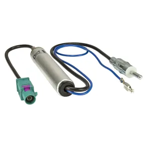 Antenneadapter Med Phantom Forstrker - ISO (HAN) / FAKRA (HUN)