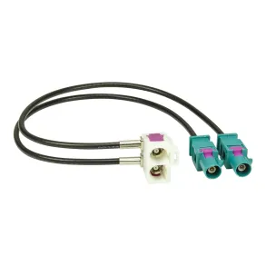 Antenneadapter - Dobbelt Fakra HUN/HAN - Audi / Seat / Skoda / VW 
