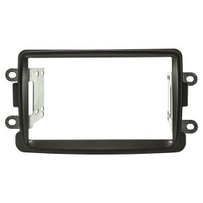 RADIORAMME 2DIN - DACIA LODGY DOKKER DUSTER SANDERO & RENAULT CAPTUR - MAT SORT